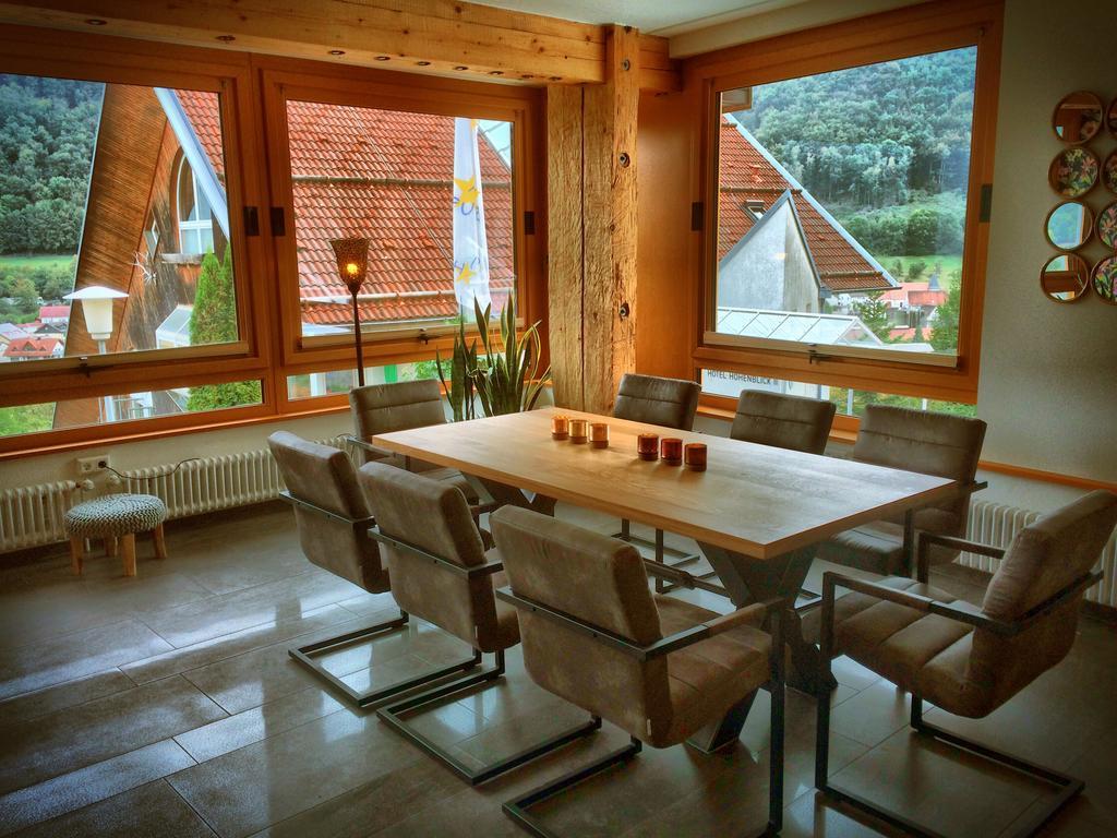 Akzent Hotel Hoehenblick Muehlhausen im Taele エクステリア 写真