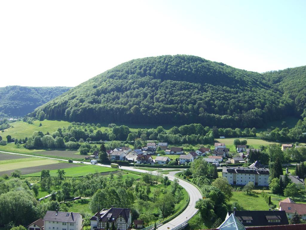 Akzent Hotel Hoehenblick Muehlhausen im Taele エクステリア 写真