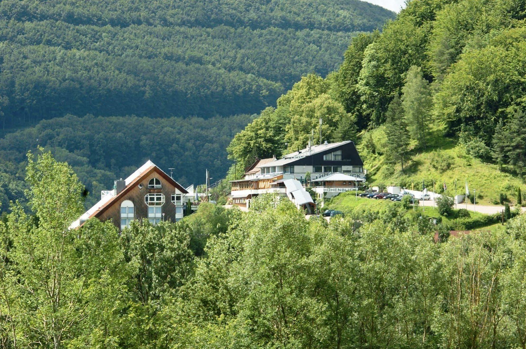 Akzent Hotel Hoehenblick Muehlhausen im Taele エクステリア 写真