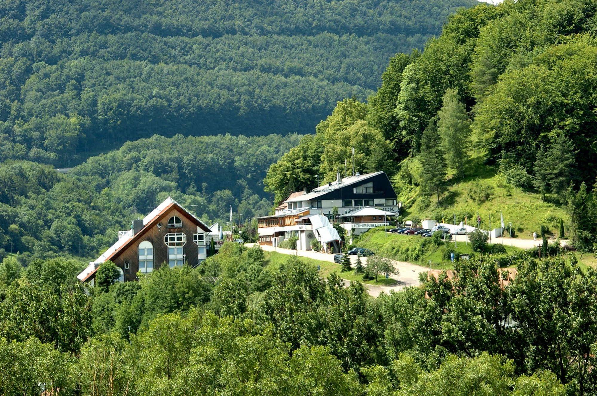 Akzent Hotel Hoehenblick Muehlhausen im Taele エクステリア 写真